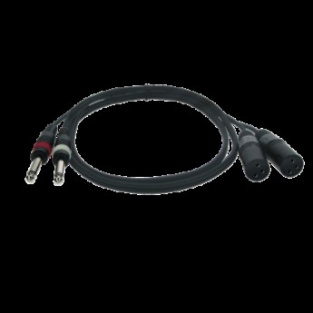 Кабели с разъемами RELOOP Cable 2x RCA M / 2x XLR F 3.0 m 42051